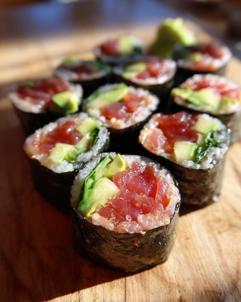 Spice Up Your Meal with Low-Carb Spicy Tuna Nori Rolls - detail 1