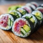 Spice Up Your Meal with Low-Carb Spicy Tuna Nori Rolls