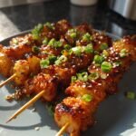Spicy Tteok Kkochi – Korean Street-Style Rice Cake Skewers