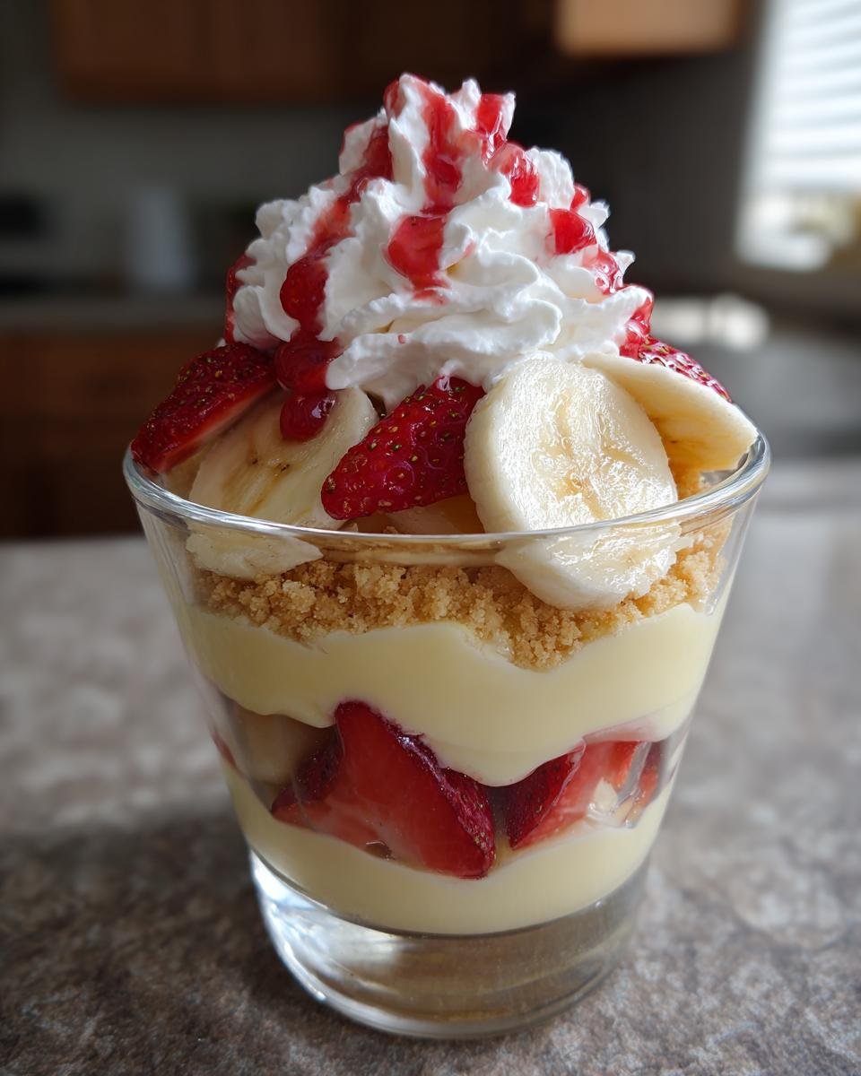 Strawberry Banana Pudding Dream - detail 1