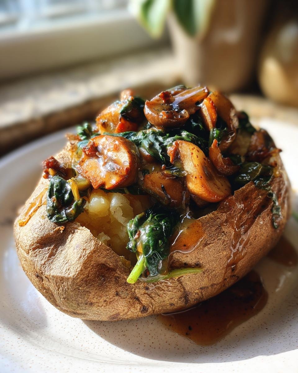 The Ultimate Stuffed Baked Potatoes with Mushrooms - detail 1