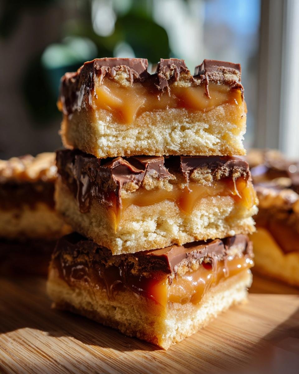 Ultimate Twix-Style Cookies: Buttery Shortbread, Caramel, & Chocolate Perfection! (Award-Winning!) - detail 1