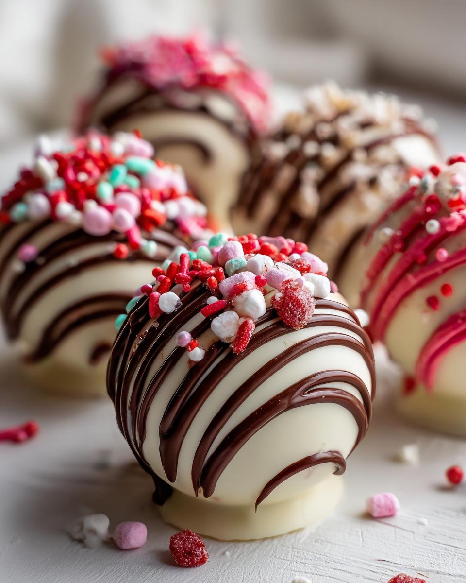 Valentine's Hot Chocolate Bombs Recipe - detail 1
