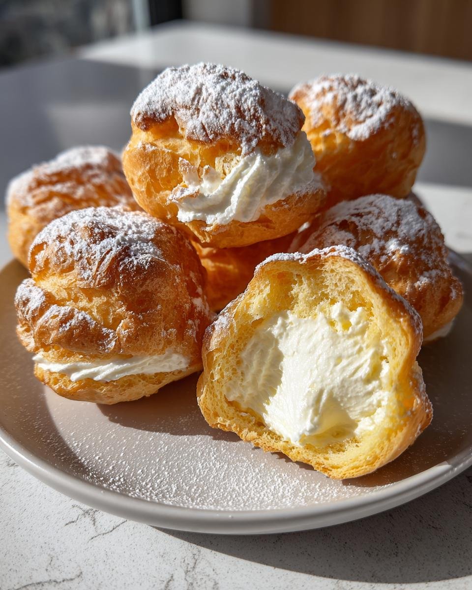Vanilla Bean Cream Puffs - detail 1