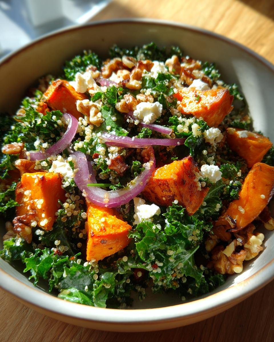 Vibrant Sweet Potato Kale Salad for a Nourishing Boost! - detail 1