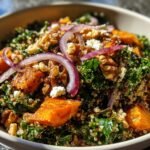 Vibrant Sweet Potato Kale Salad for a Nourishing Boost!