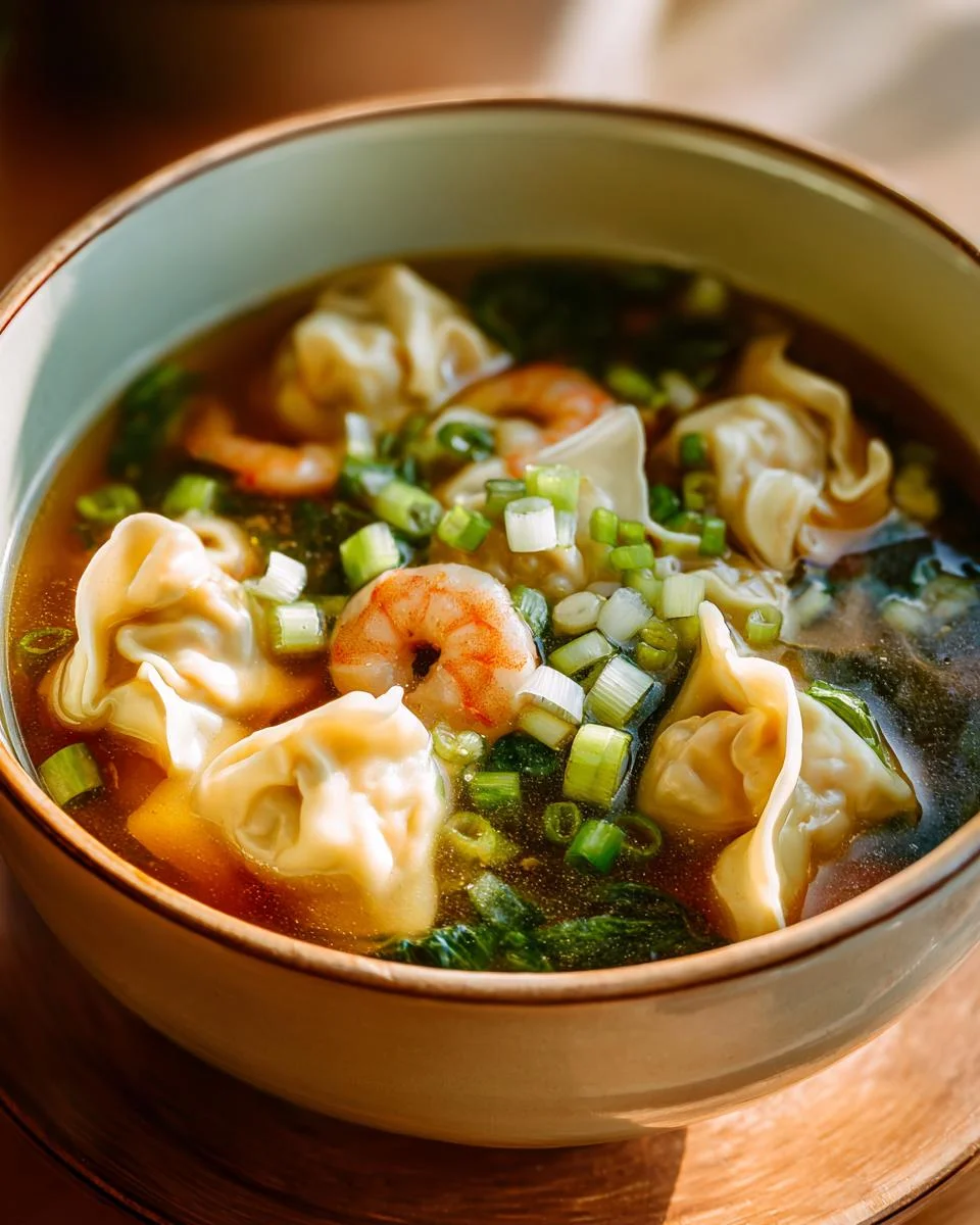 Wonton Soup - detail 1