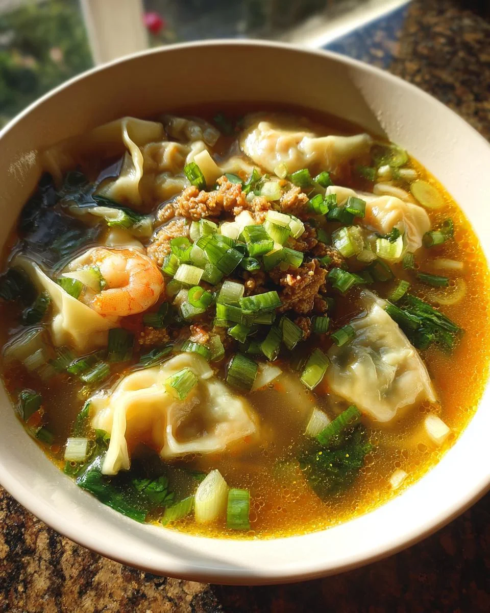 Wonton Soup - detail 2