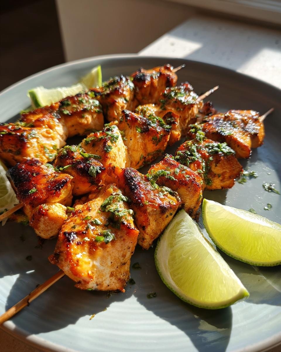 Zesty Keto Lime Chicken Skewers for Your Perfect Snack Attack - detail 1