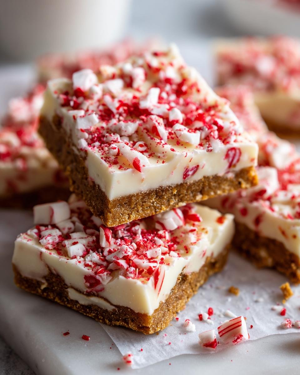 ppermint Crunch White Chocolate Graham Crackers: Easy, Festive, & No-Bake Holiday Treat! - detail 2