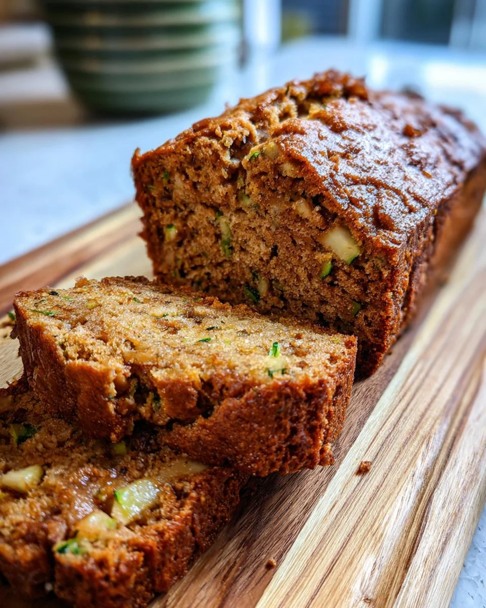 Apple Zucchini Bread - detail 1