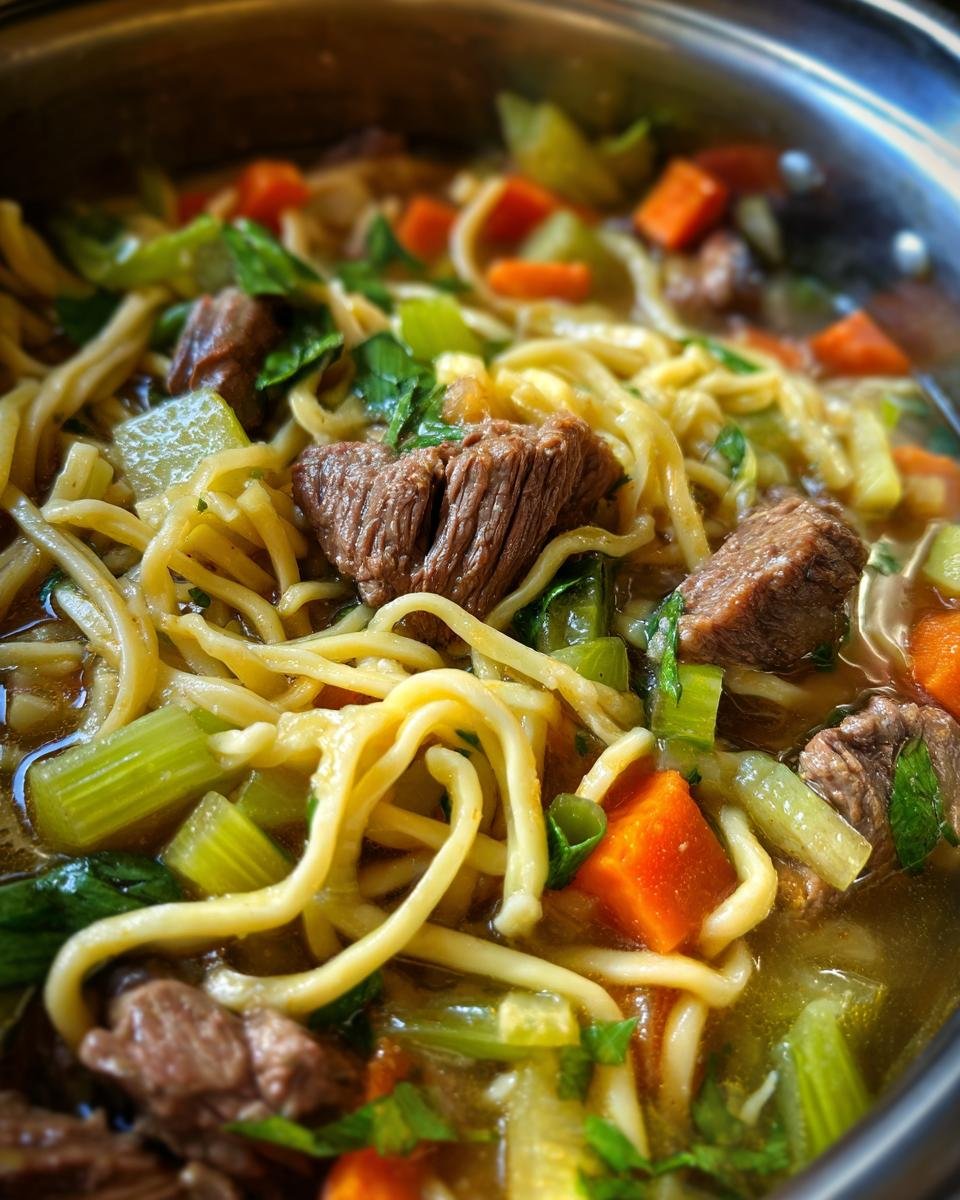 Beef Noodle Soup - detail 2