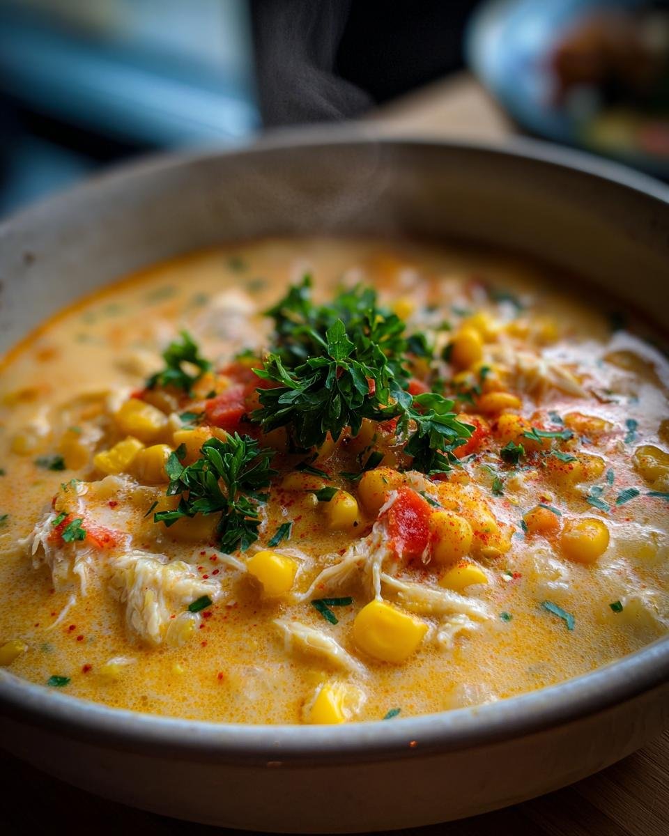 Bobby Flay’s Crab & Corn Chowder - detail 2