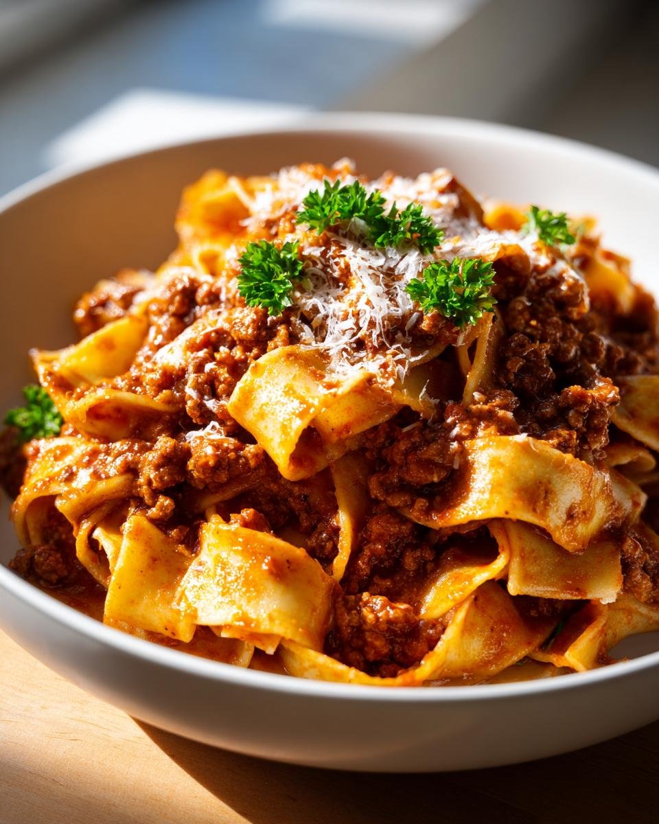 Bolognese Sauce - detail 1