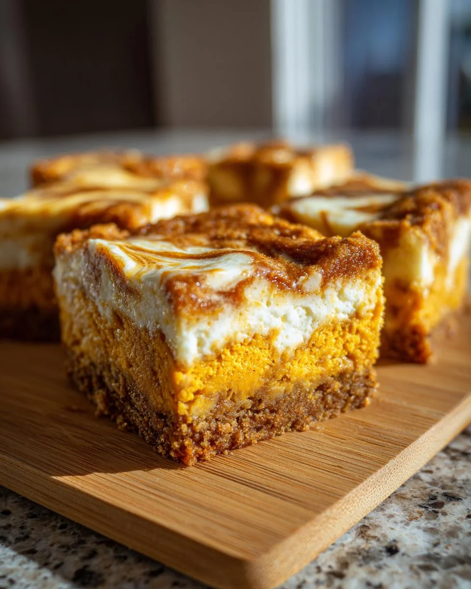 Carrot Cake Cheesecake Bars - detail 1