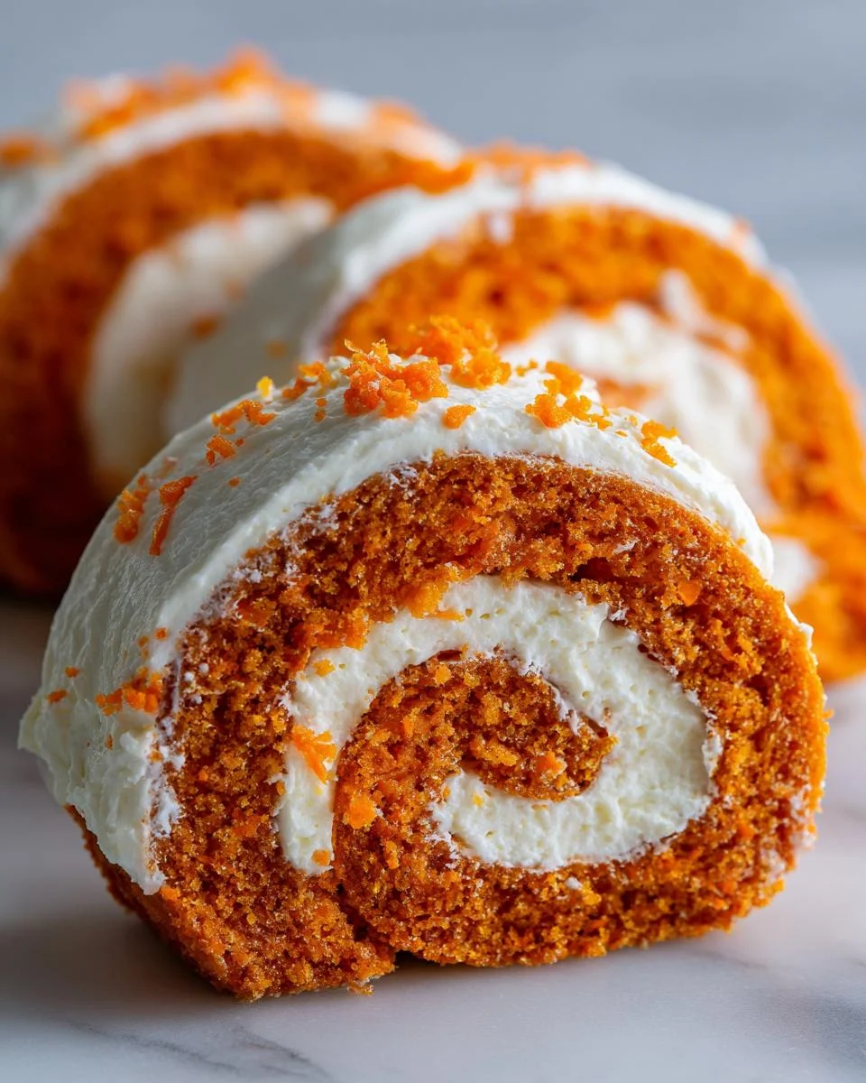 Carrot Cake Roll - detail 1