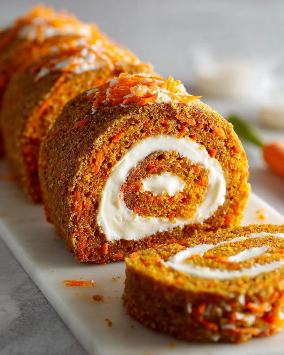 Carrot Cake Roll - detail 2