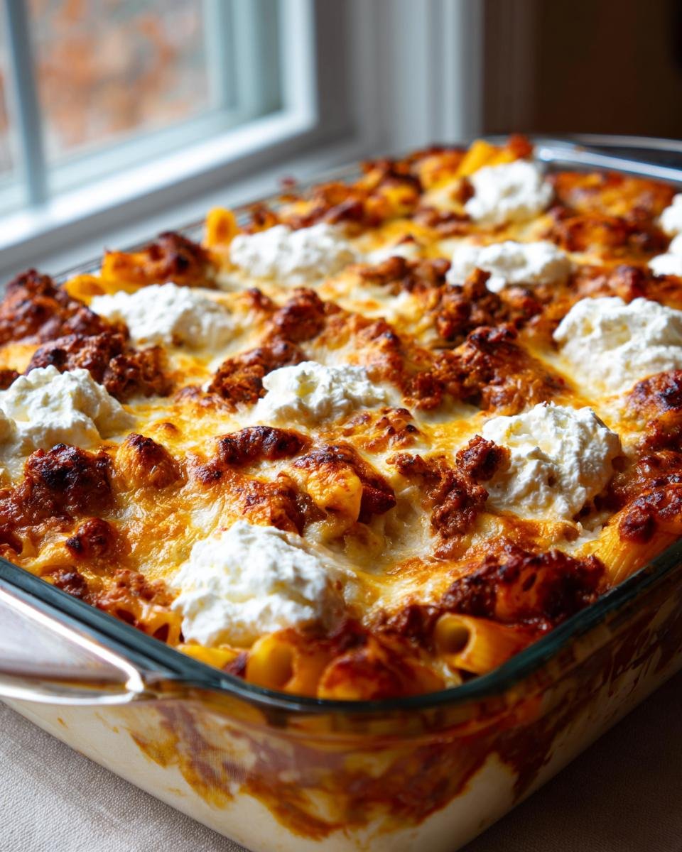 Cheesy Baked Ziti - detail 1