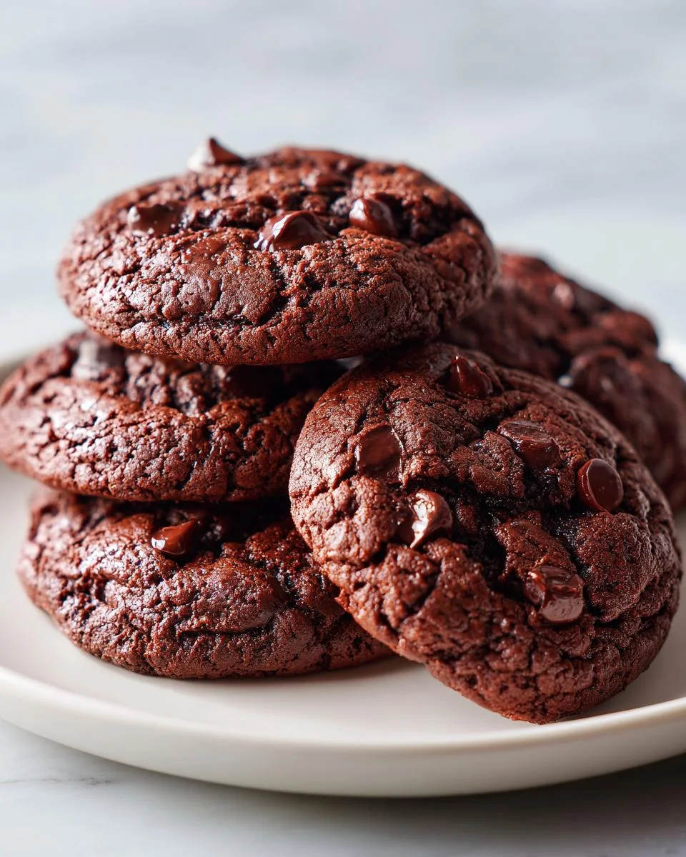 Chewy Chocolate Espresso Cookies - detail 1