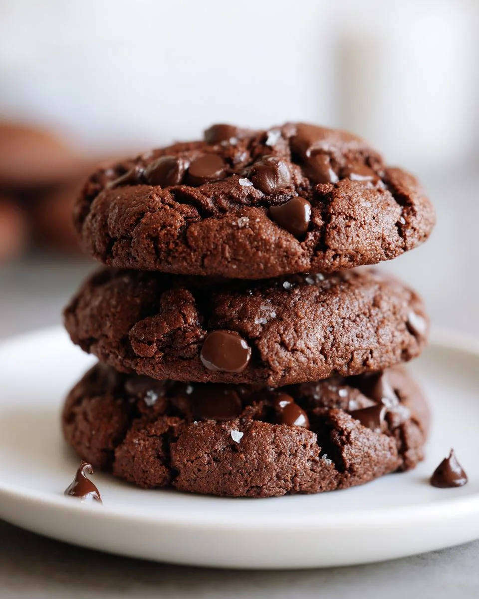 Chewy Chocolate Espresso Cookies - detail 2