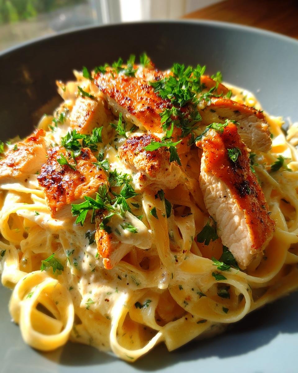 Chicken Fettuccine Alfredo - detail 1