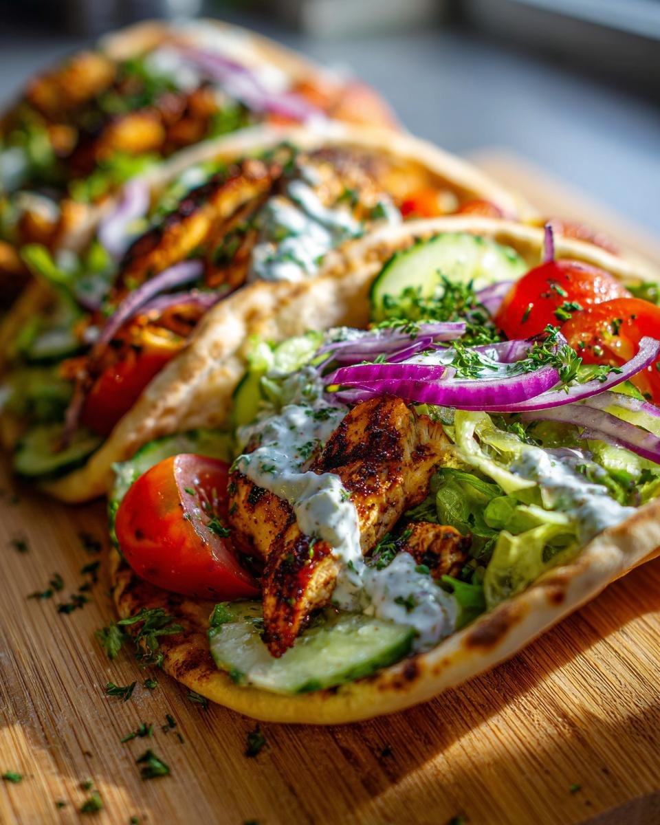 Chicken Gyros - detail 1