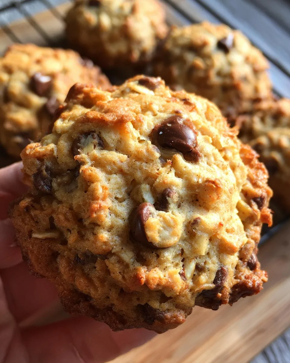 Chocolate Chip Banana Oatmeal Cookies - detail 1