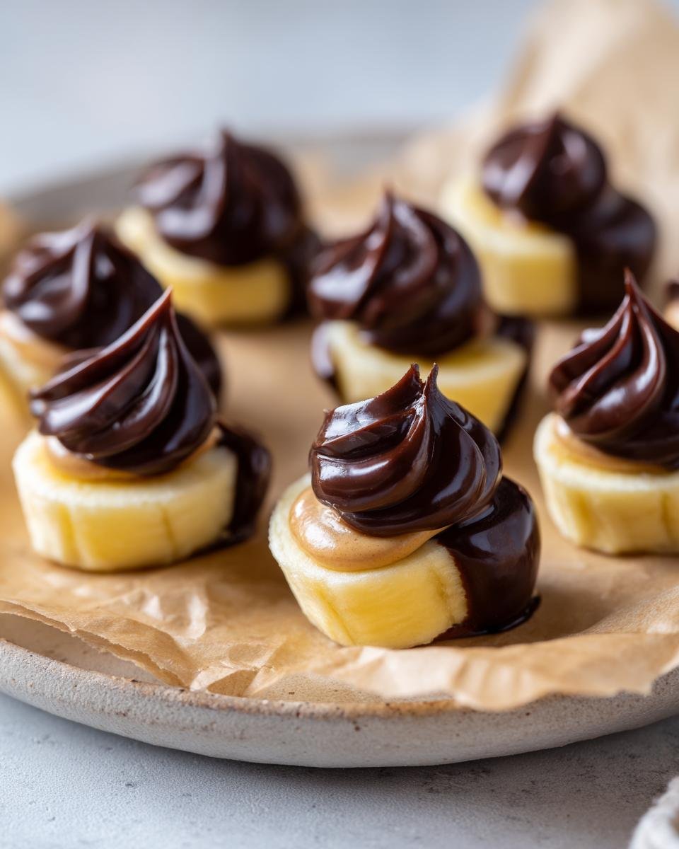Chocolate Peanut Butter Banana Bites - detail 1