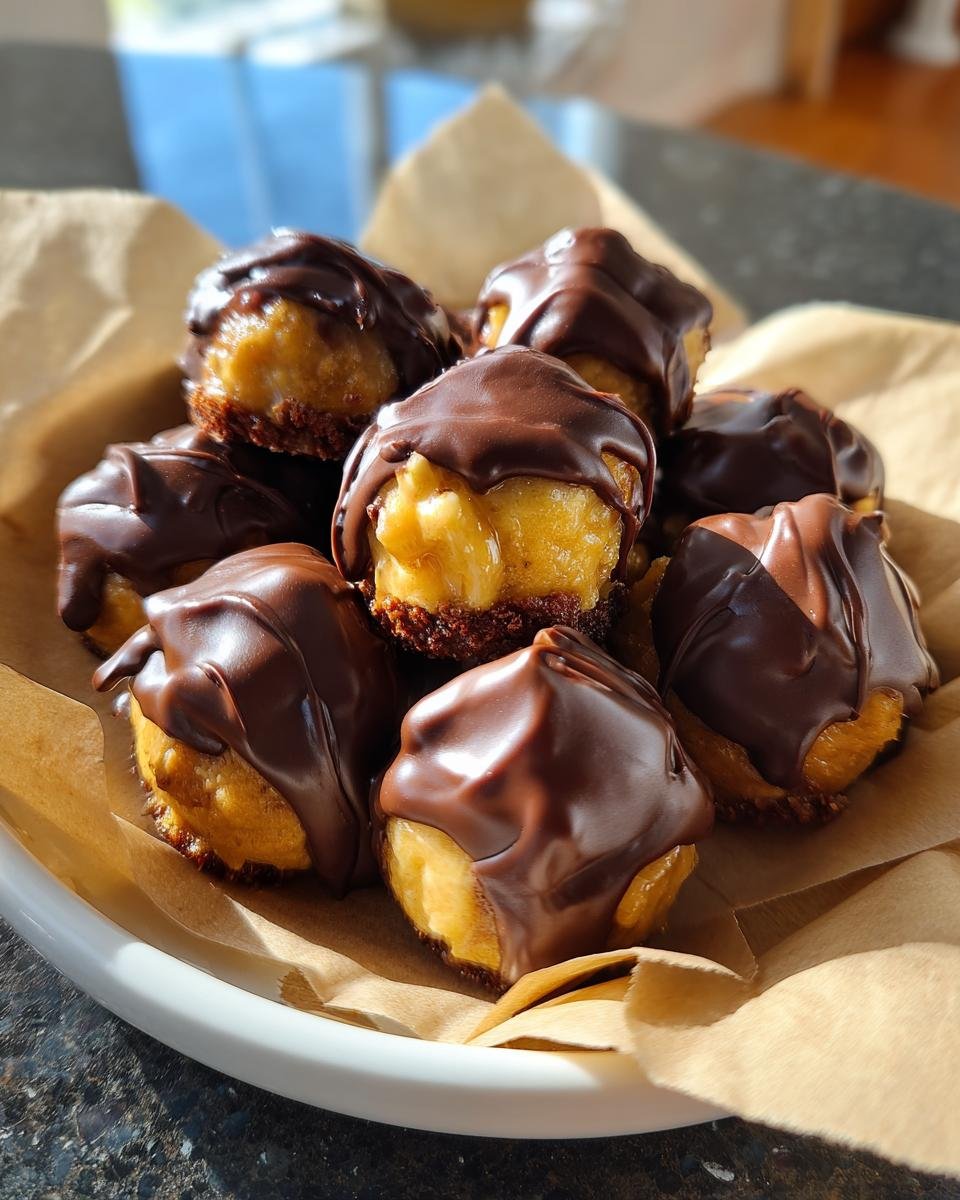 Chocolate Peanut Butter Banana Bites - detail 2