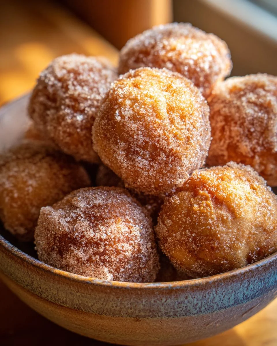 Cinnamon Sugar Donut Holes - detail 1