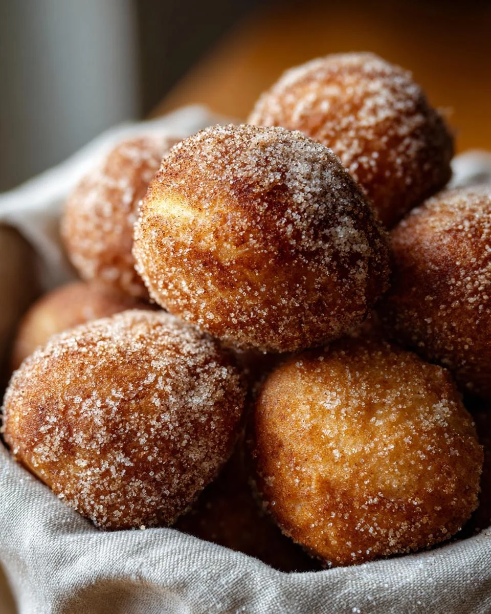 Cinnamon Sugar Donut Holes - detail 2