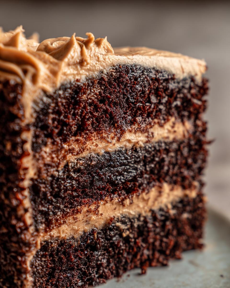 Coffee Chocolate Cake - detail 1