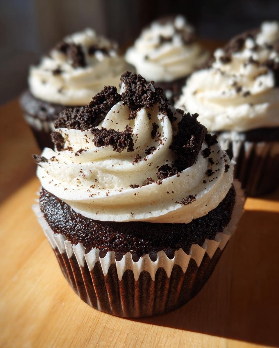 Cookies and Cream Cupcakes - detail 2