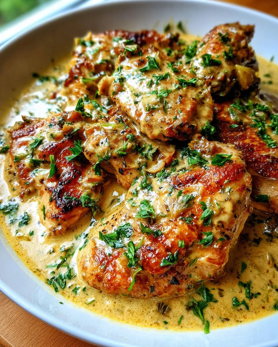 Creamy Garlic Chicken - detail 2