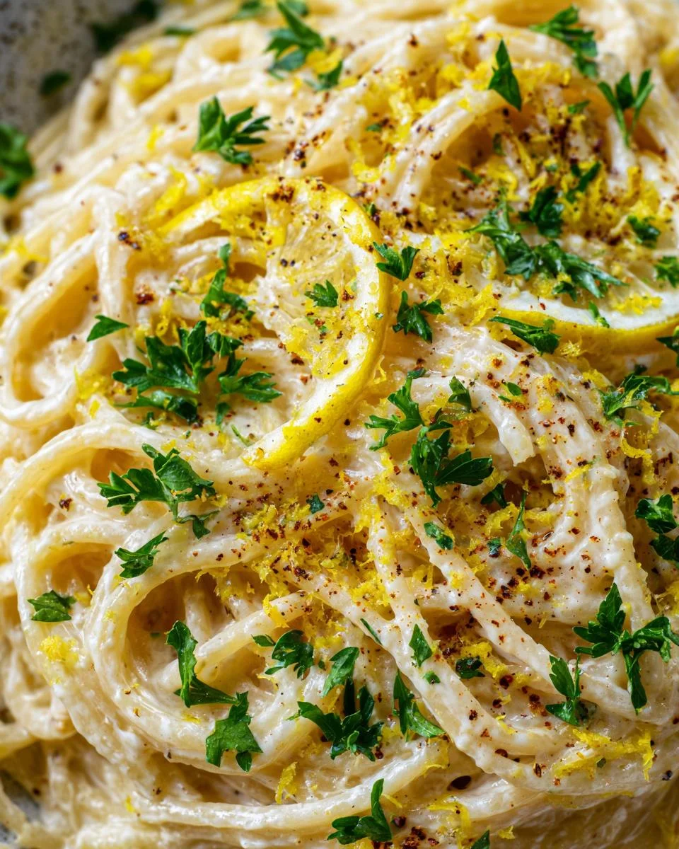 Creamy Lemon Butter Sauce - detail 2