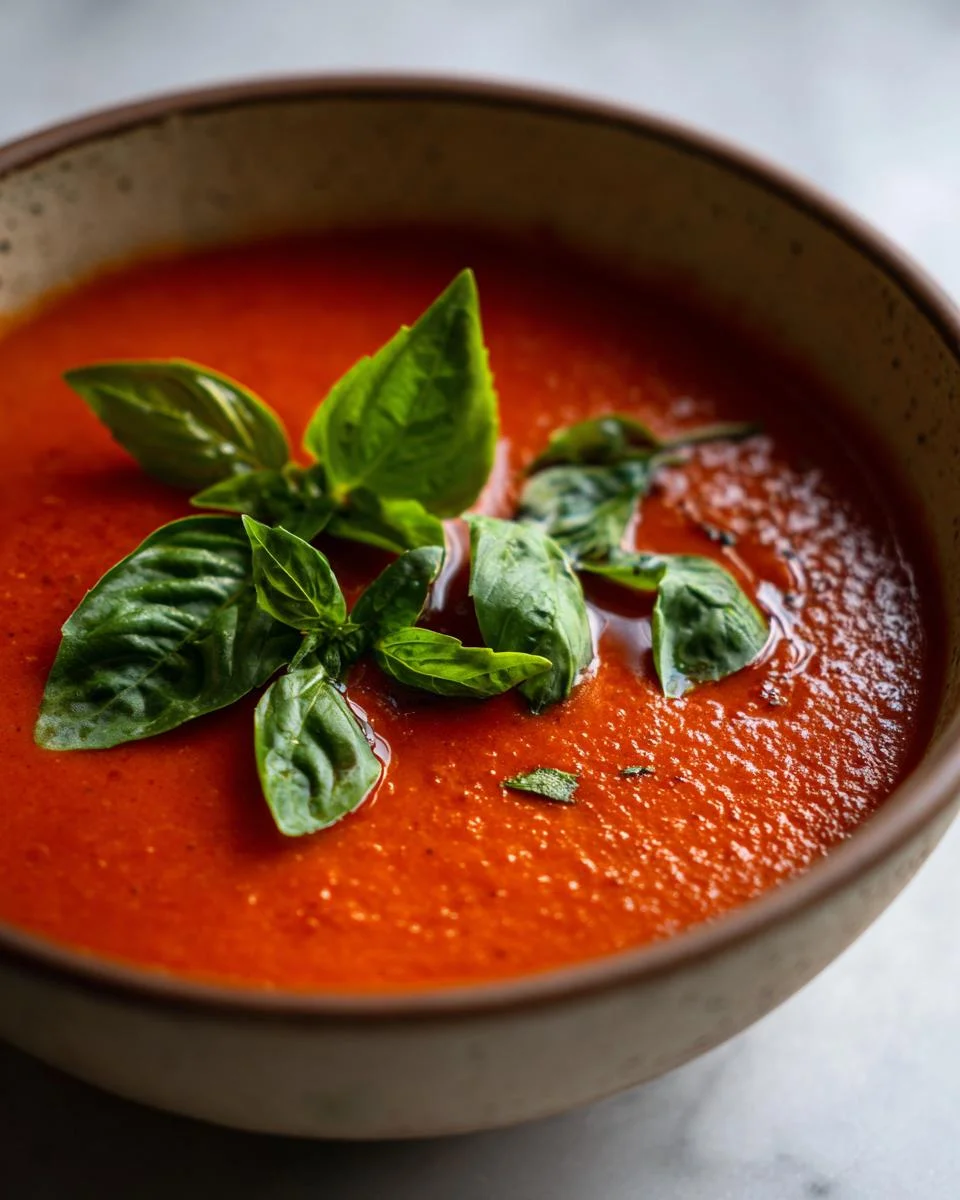 Creamy Tomato Basil Soup - detail 1