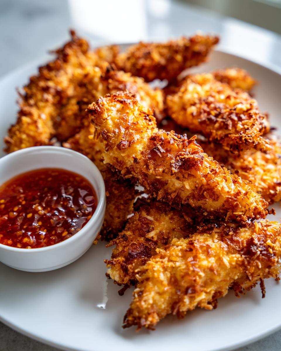Crispy Coconut Chicken Tenders - detail 2