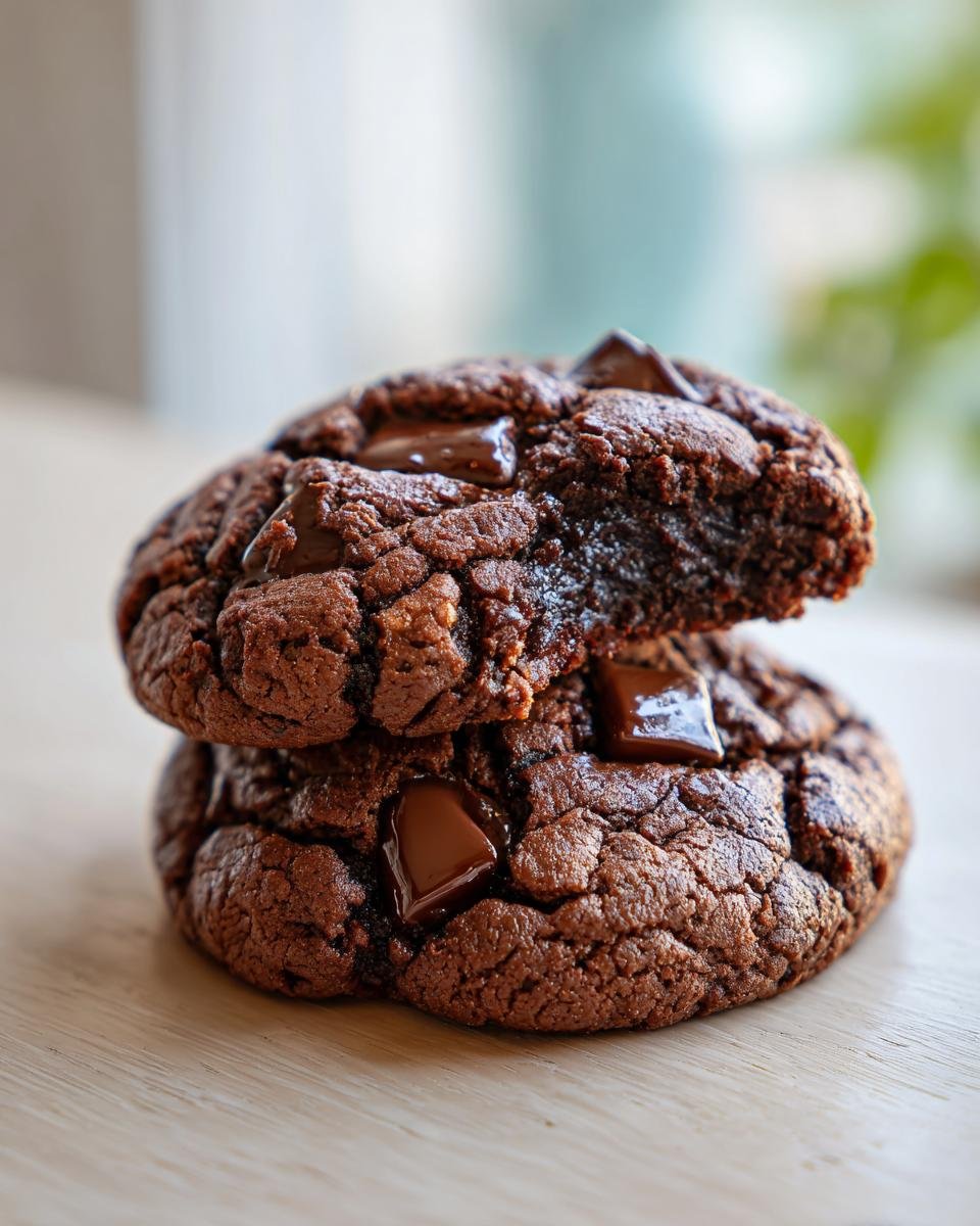 Double Chocolate Chip Cookies Recipe - detail 2