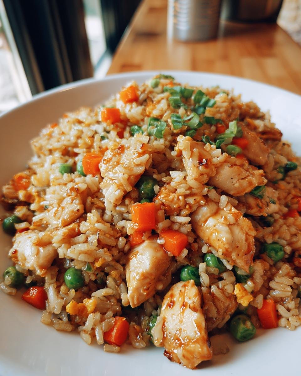 Easy Chicken Fried Rice - detail 1