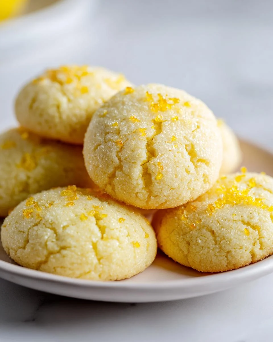 Easy Lemon Sugar Cookies - detail 2