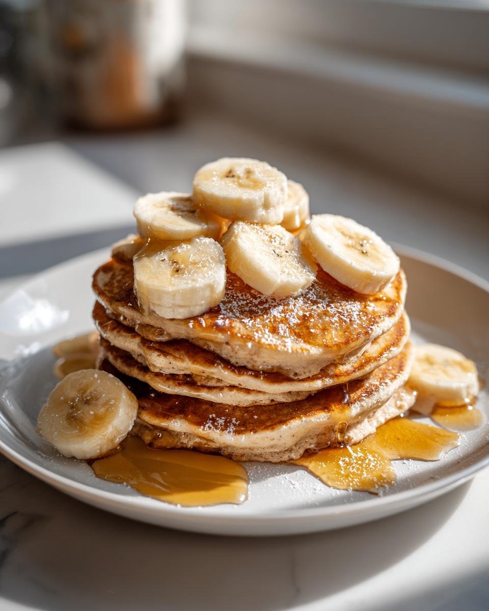 Flourless Banana & Protein Powder Pancakes - detail 1