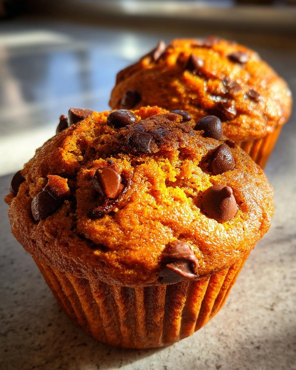 Flourless Pumpkin Muffins - detail 1