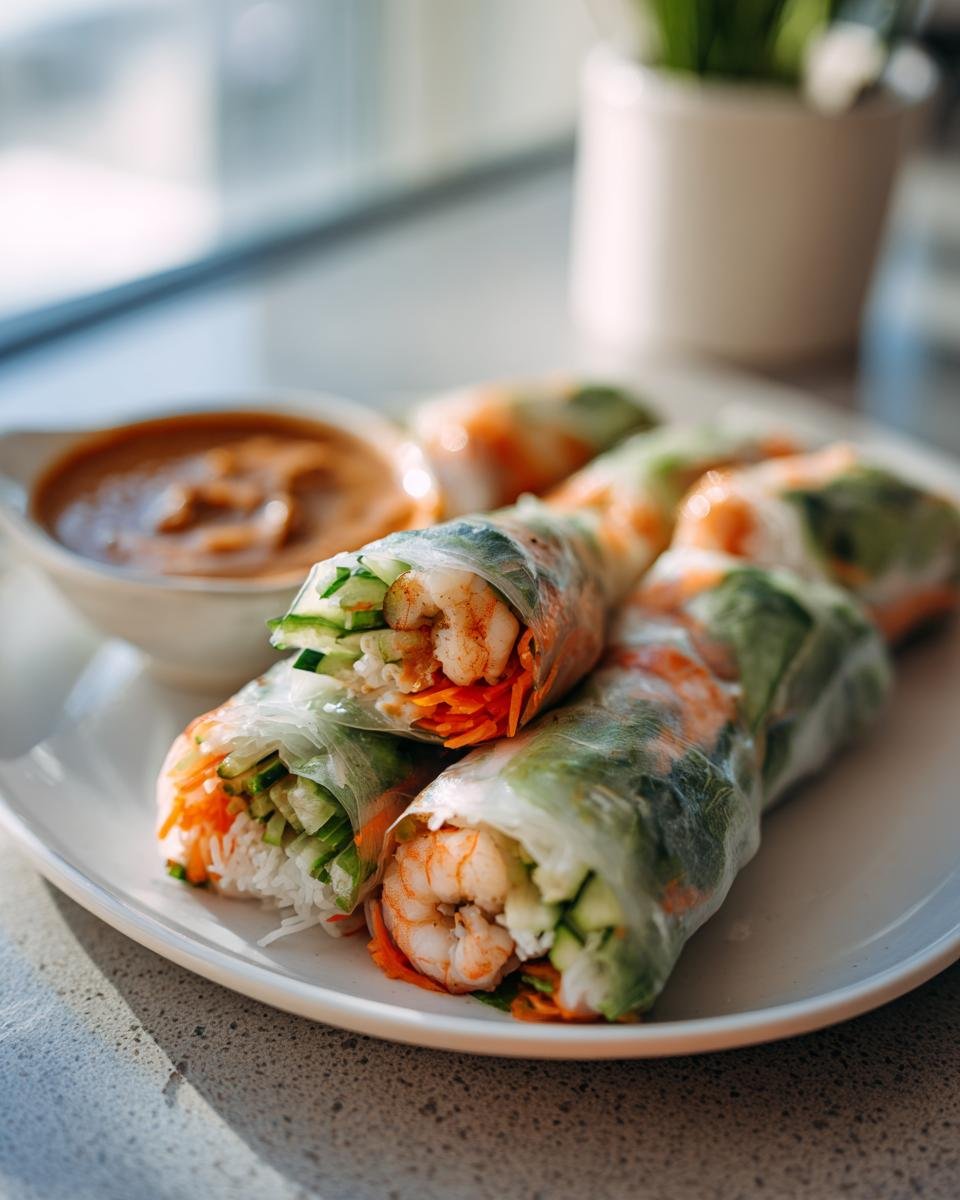 Fresh Spring Rolls - detail 2