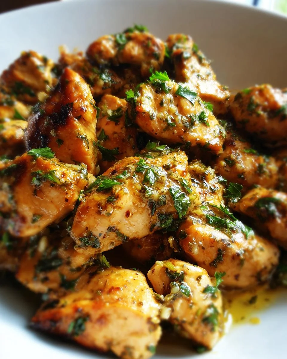 Garlic Butter Chicken Bites - detail 1