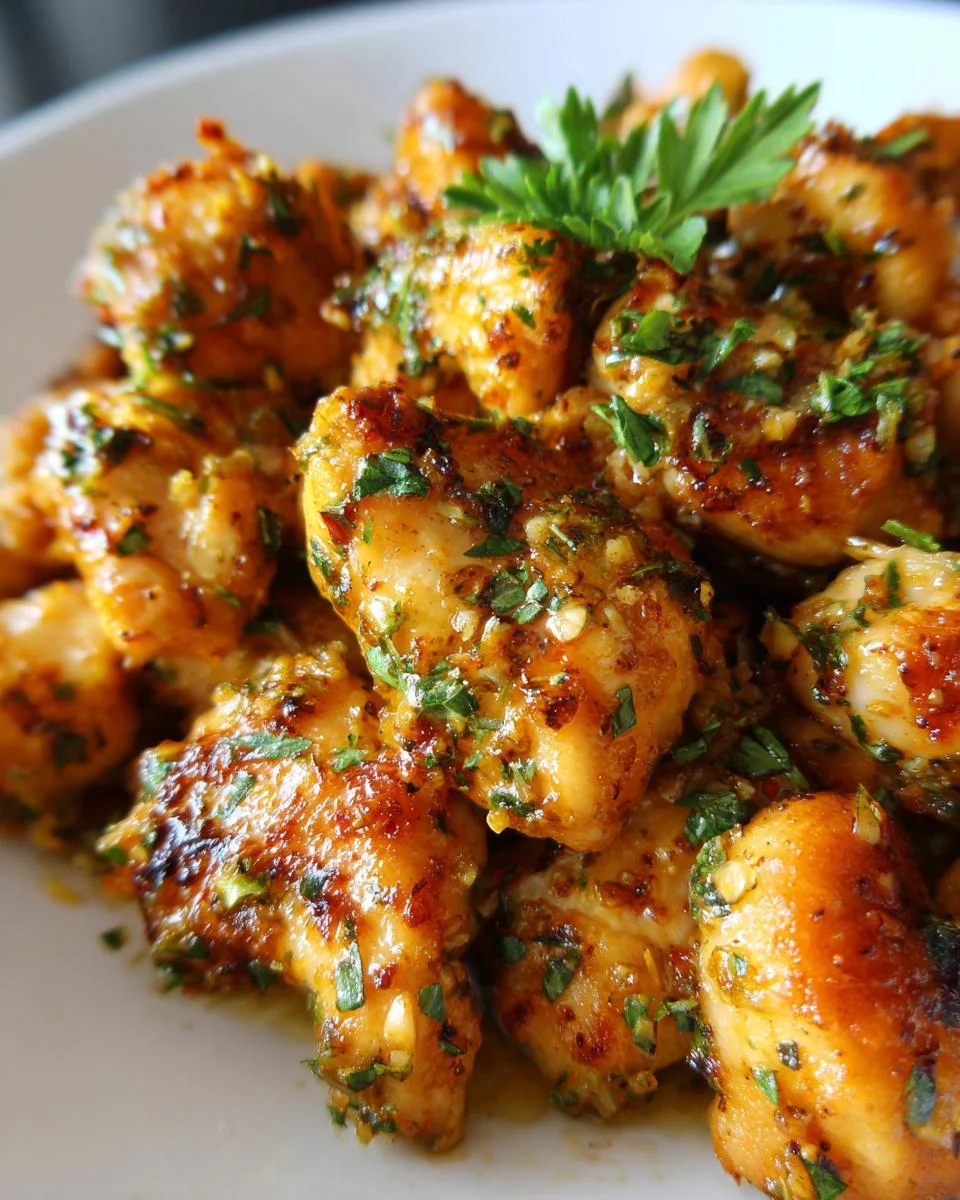 Garlic Butter Chicken Bites - detail 2
