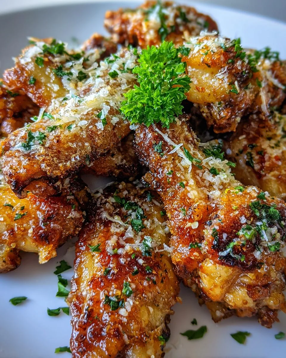 Garlic Parmesan Wings - detail 1
