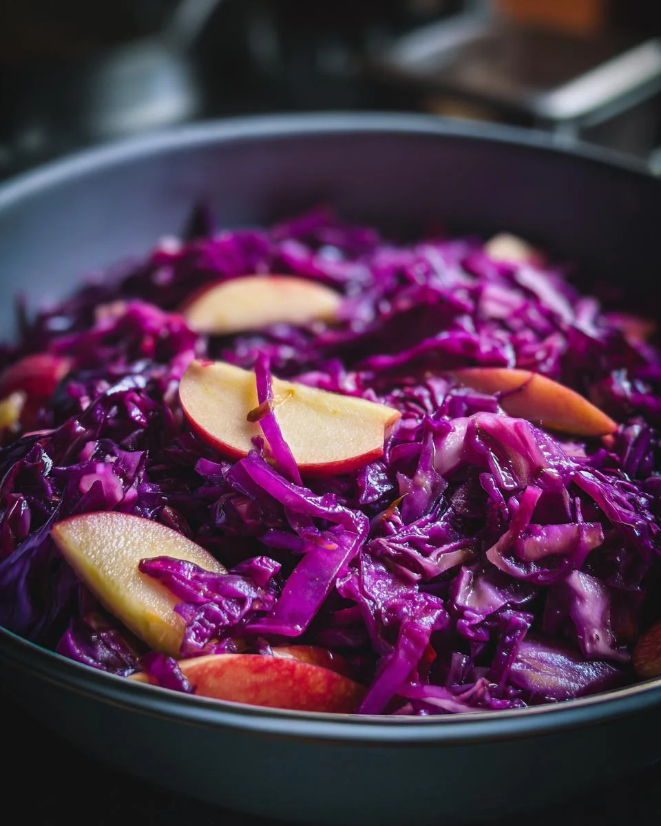 German Red Cabbage - detail 1