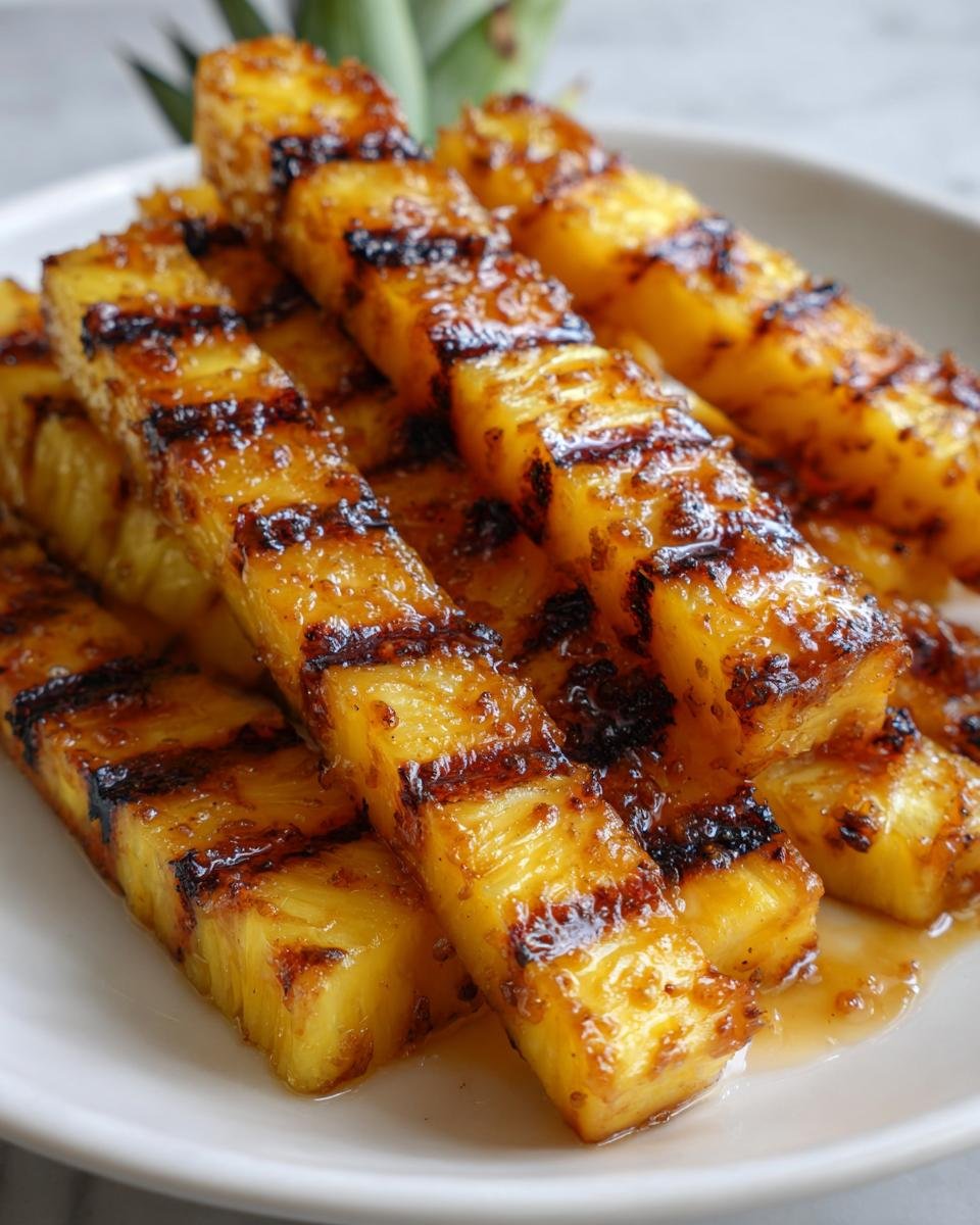 Grilled Pineapple Recipe - detail 1
