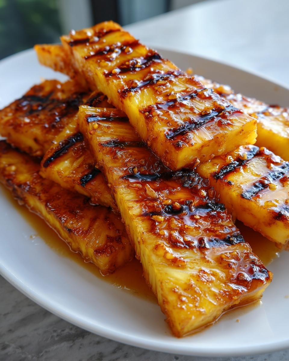 Grilled Pineapple Recipe - detail 2