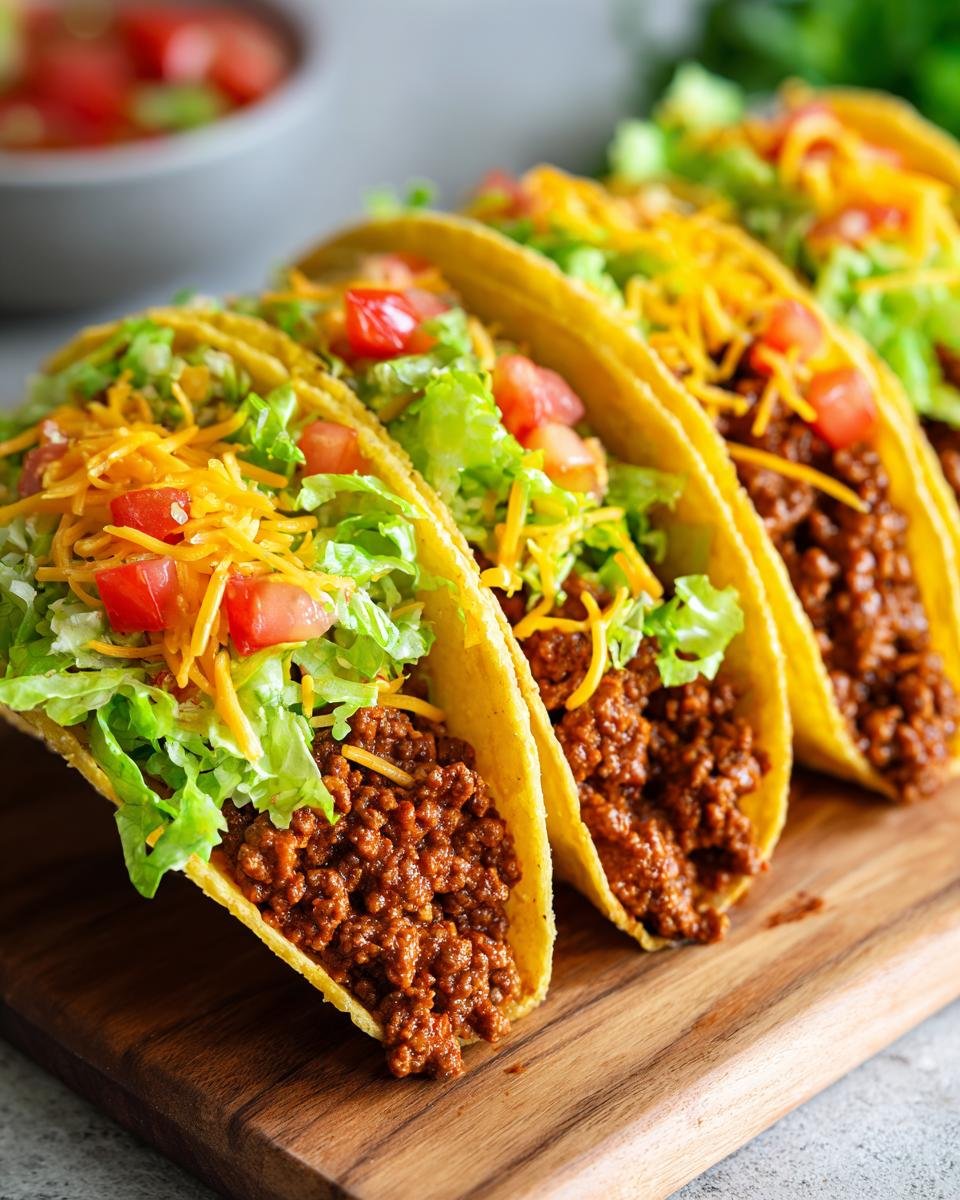 Ground Beef Tacos - detail 1